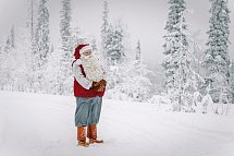 Polarkreismetropole Rovaniemi Vaattunki - Weihnachtsmann