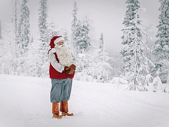 Polarkreismetropole Rovaniemi Vaattunki - Weihnachtsmann