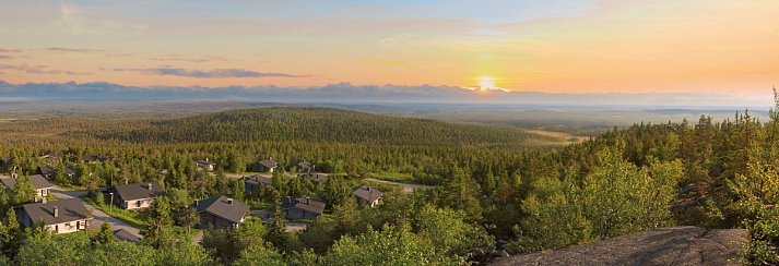 Erlebniswoche in Finnland - Kelo Cottages, Arctic Hilltop Boutique Hotel Iso-Syöte
