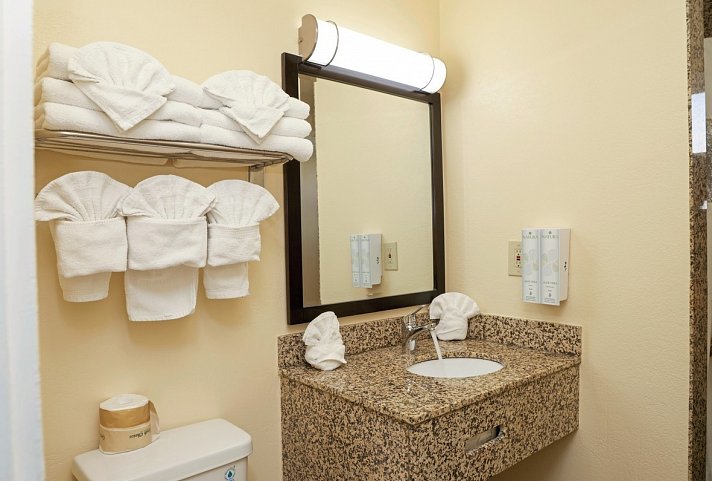 Silver Surf Motel - Beispiel Bad Standard (Zimmercodierung UG1)