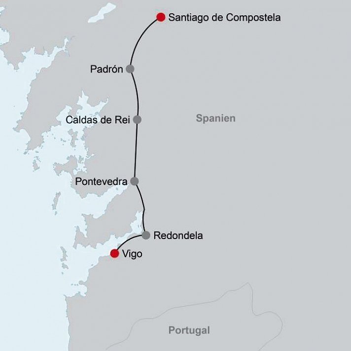 Wandern auf dem Jakobsweg – Die portugiesische Route an den Küsten