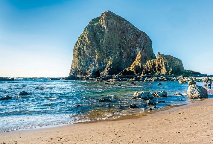 Naturschönheiten der Westküste - Haystack Rock