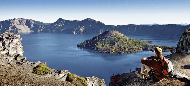 Naturschönheiten der Westküste - Crater Lake Nationalpark