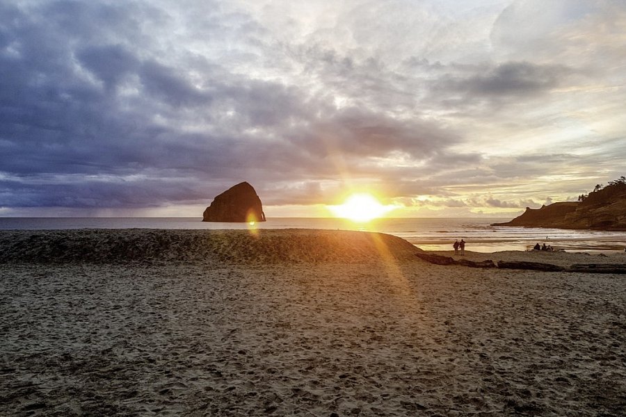 Naturschönheiten der Westküste - Cape Kiwanda, Oregon