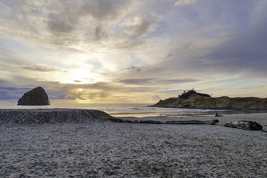 Naturschönheiten der Westküste - Cape Kiwanda,Oregon
