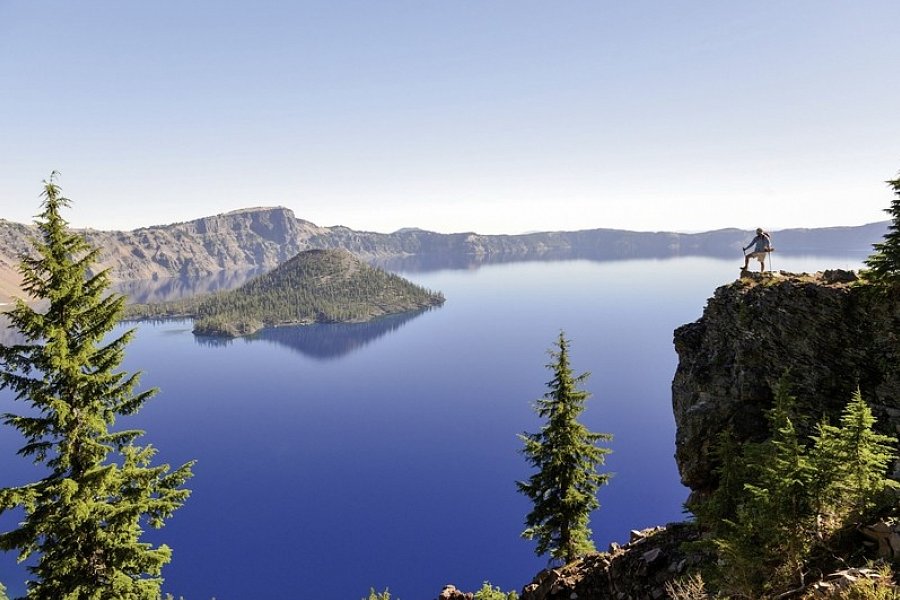 Naturschönheiten der Westküste - Crater Lake