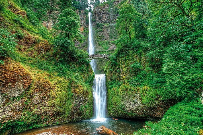 Naturschönheiten der Westküste - Multnomah Falls