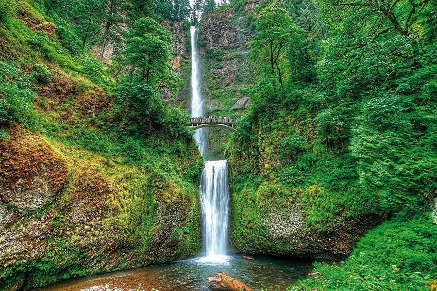 Naturschönheiten der Westküste - Multnomah Falls