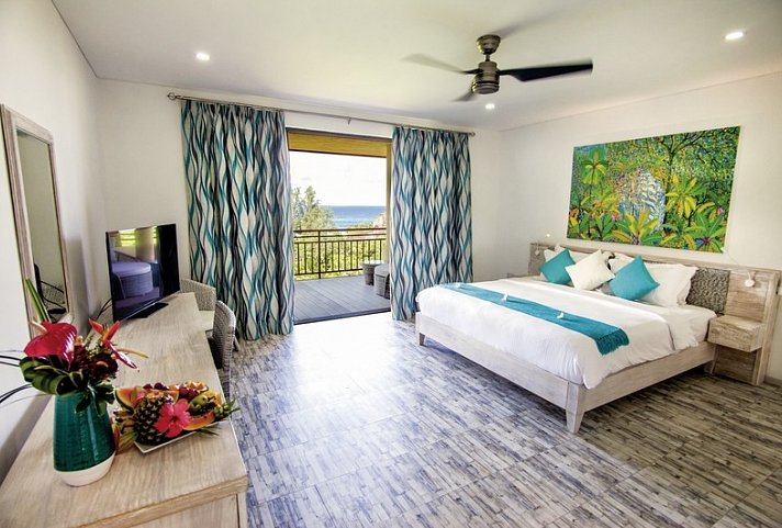 Valmer Resort - Wohnbeispiel Ocean View Suite (Zimmercodierungen W1M & WHM)