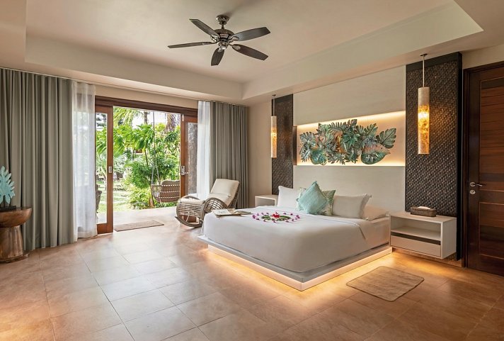 Le Duc de Praslin Hotel & Villas - Wohnbeispiel Superior (Zimmercodierungen US1, UH1 & UD8)