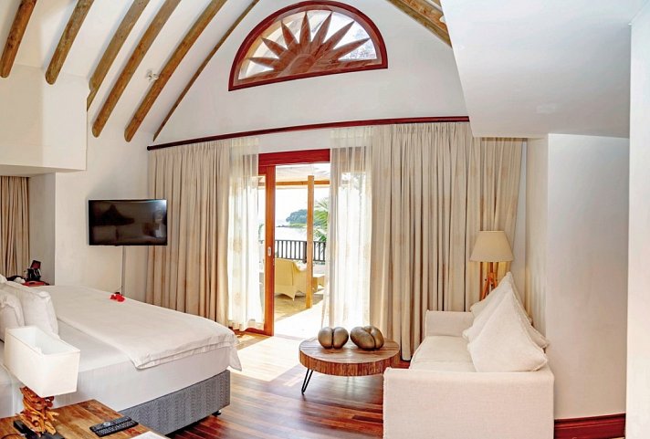Village du Pecheur - Wohnbeispiel Beachfront Terrace Suite (Zimmercodierungen WBM & WHM)