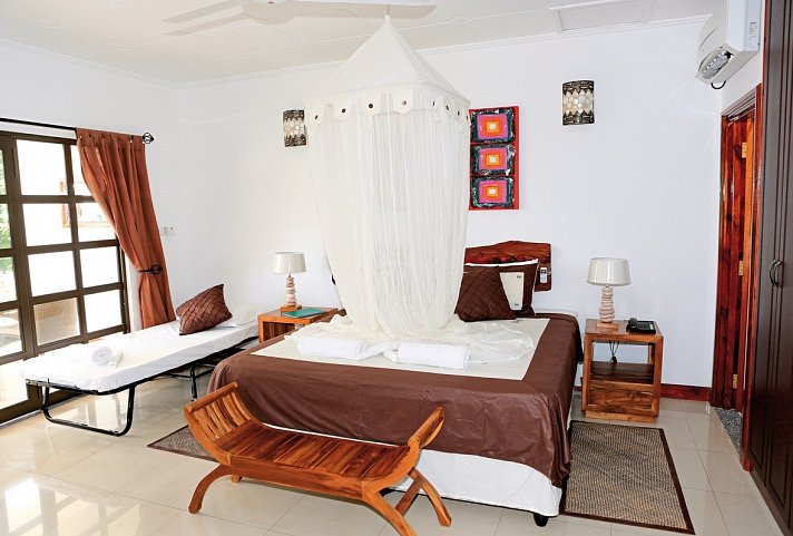 La Digue Self Catering - Wohnbeispiel Apartment (Zimmercodierung AB1)