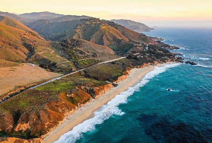 Goldene Brücken & Grandiose Canyons - Highway, Big Sur