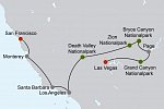 Goldene Brücken & Grandiose Canyons