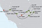 Nationalparks des Westens erwandern (ab San Francisco)