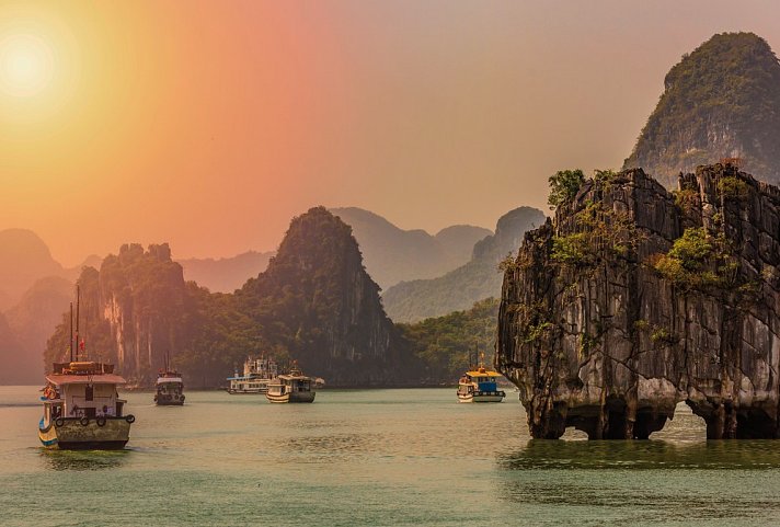 Vietnam Classic (Privatreise, umgekehrte Richtung) - Halong Bucht