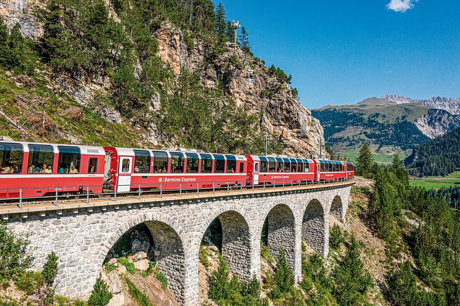 Bahnerlebnis Schweiz pur – ab Zermatt - Bernina Express