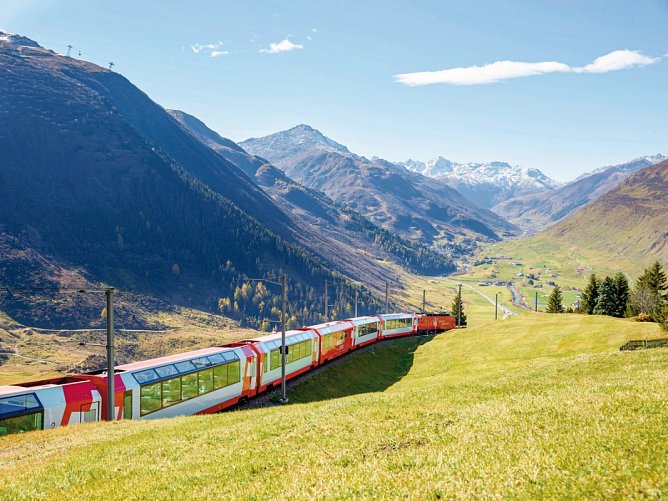 Bahnerlebnis Schweiz pur – ab Zermatt - Glacier Express