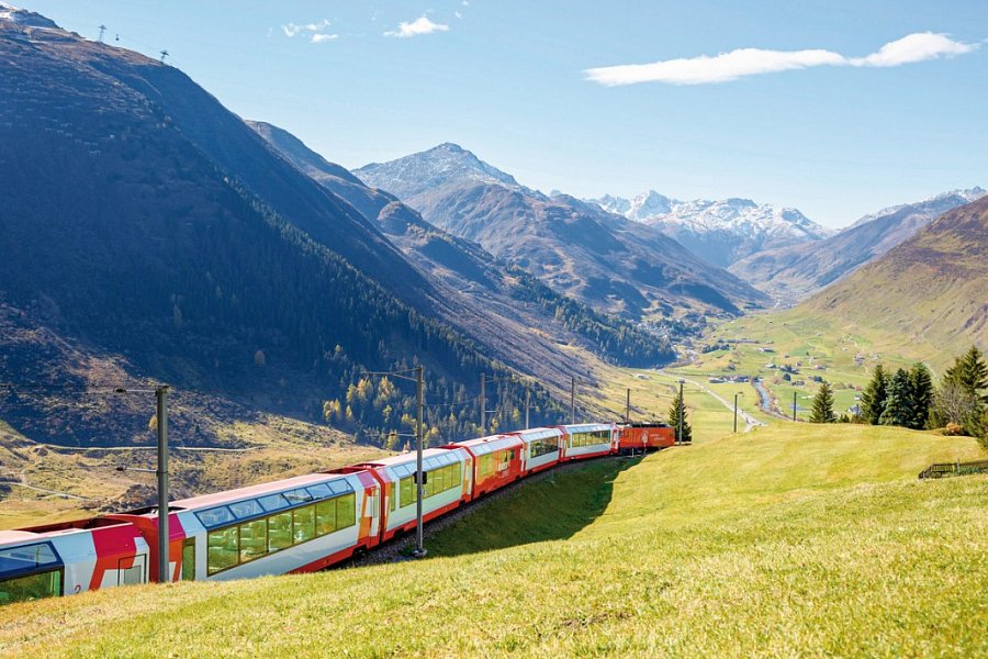 Bahnerlebnis Schweiz pur – ab Zermatt - Glacier Express