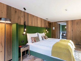 Hotel Zermama - Wohnbeispiel Doppelzimmer (Zimmercodierung DB1)