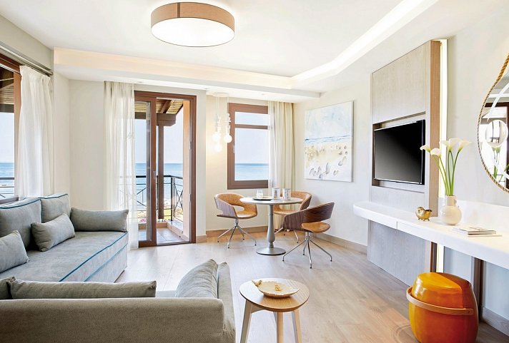Anthemus Sea Beach Hotel & Spa - Wohnbeispiel Suite Deluxe (Zimmercodierung WD1)