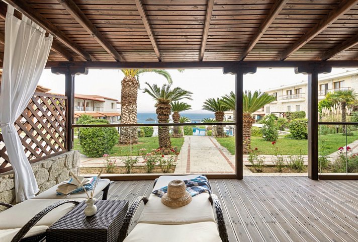 Blue Bay - Wohnbeispiel Juniorsuite Meerblick (Zimmercodierung JBM)