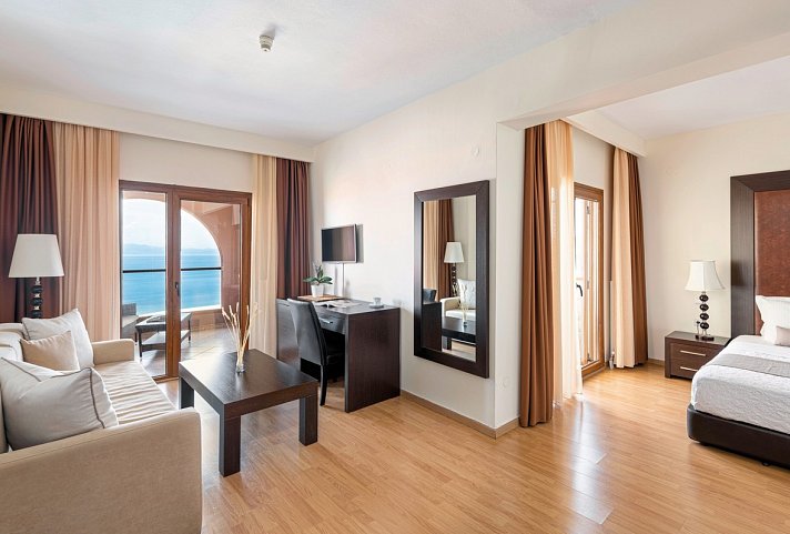 Blue Bay - Wohnbeispiel Juniorsuite Meerblick (Zimmercodierung JBM)