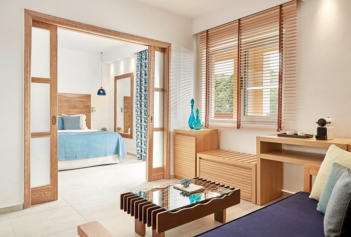 Eagles Palace - Wohnbeispiel Suite Familie Gartenblick (Zimmercodierung WIG)