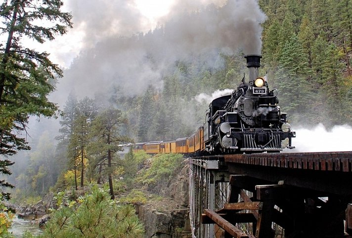 Vom Yellowstone zum Grand Canyon - Durango Silverton Train