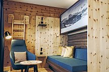 Hotel Laudinella - Wohnbeispiel Familienzimmer (Zimmercodierung FB1)