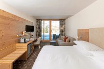 Nira Alpina - Wohnbeispiel Doppelzimmer Garten (Zimmercodierung DB1)