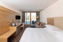 Nira Alpina - Wohnbeispiel Doppelzimmer Garten (Zimmercodierung DB1)