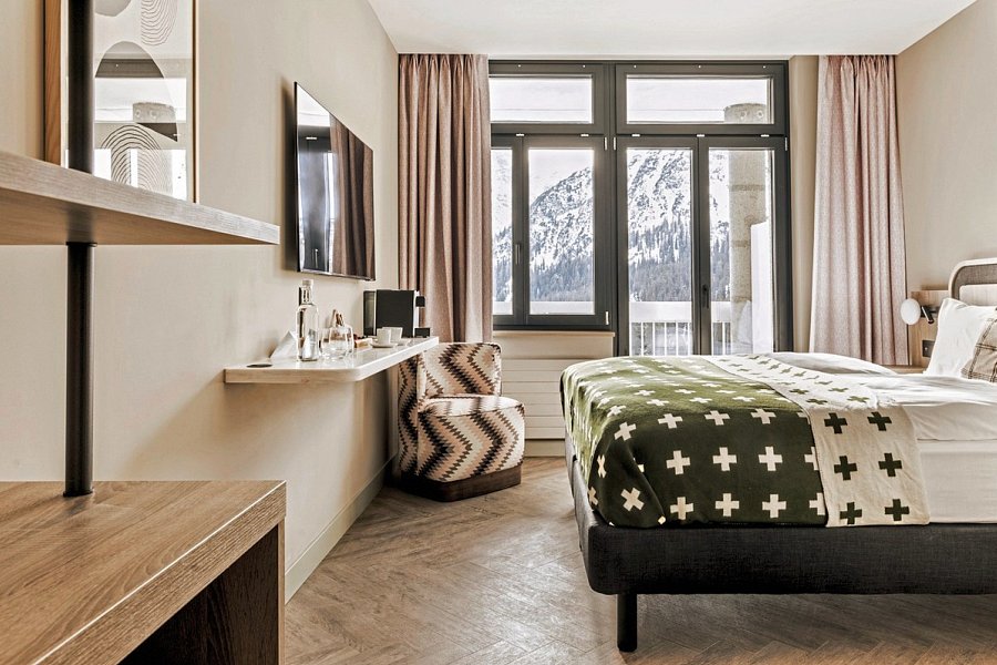 Altein Arosa, a Faern Collection Resort - Wohnbeispiel DZ Standard Comfy Bergblick (Zimmercodierungen DB2 & EB2)