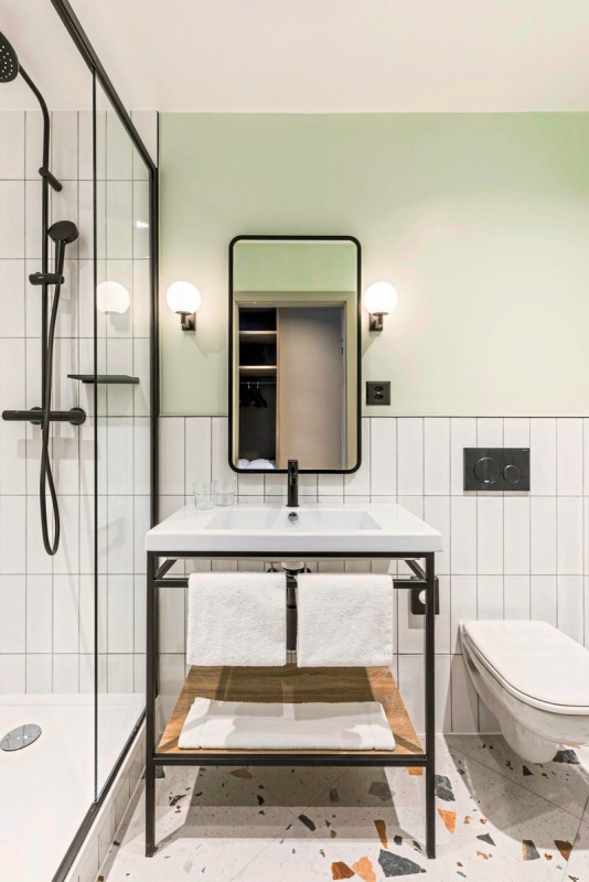 Altein Arosa, a Faern Collection Resort - Beispiel Bad (Zimmercodierungen DB1, TB1 & UDB)
