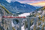 Bernina- und Glacier Express Winterzauber