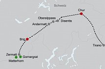 Bernina- und Glacier Express Winterzauber