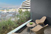 Grand Hotel View - Beispiel Balkon Familienzimmer Meerblick (Zimmercodierung F1M)