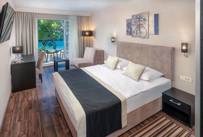 Central Beach 9 - Wohnbeispiel Doppelzimmer Meerseite (Zimmercodierung DBC)