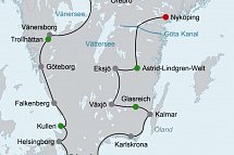 Von Küste zu Küste (ab Stockholm)