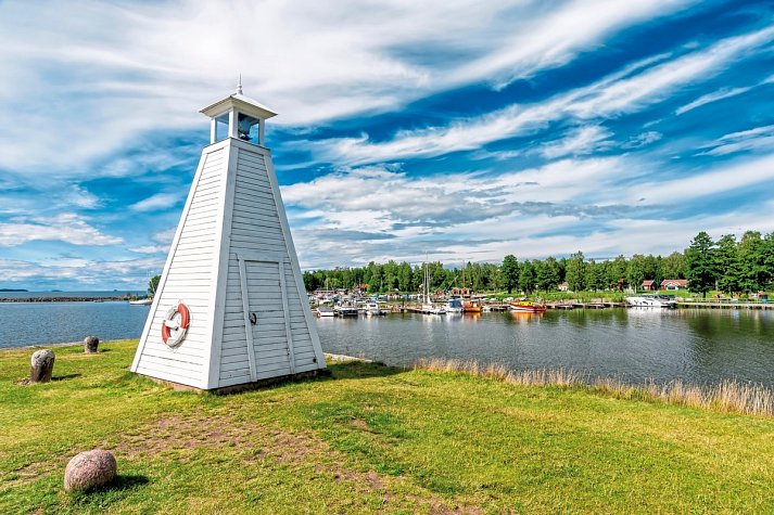 Klassische Höhepunkte - Leuchtturm am Göta-Kanal, Sjotorp