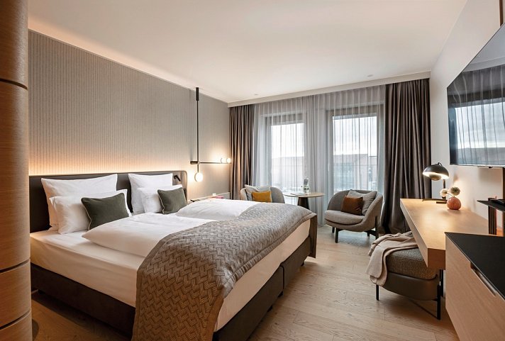 ATLANTIC Hotel Heidelberg - Wohnbeispiel Doppelzimmer Comfort (Zimmercodierung DB1)