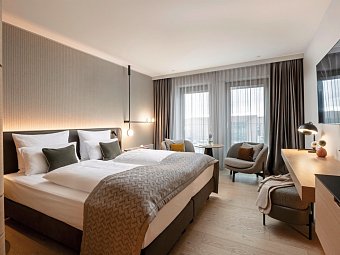 ATLANTIC Hotel Heidelberg - Wohnbeispiel Doppelzimmer Comfort (Zimmercodierung DB1)