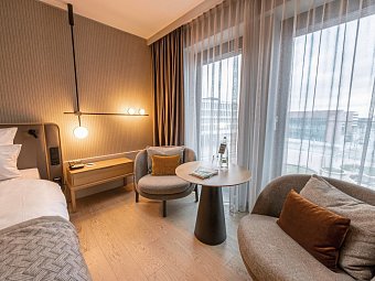ATLANTIC Hotel Heidelberg - Wohnbeispiel Doppelzimmer Comfort (Zimmercodierung DB1)
