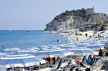 Hotel Santa Lucia - Strand in Tropea