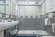Salice Club Resort - Badezimmer Doppelzimmer Superior (Zimmercodierung DS1)