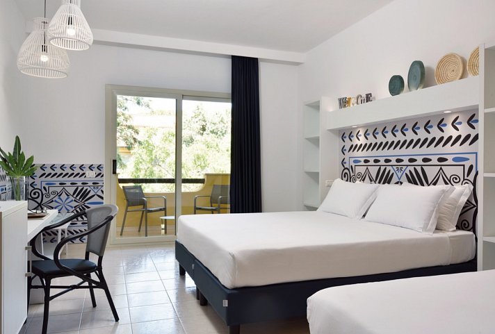 Falkensteiner Club Funimation Garden Calabria - Wohnbeispiel Doppelzimmer Deluxe (Zimmercodierung DD1)