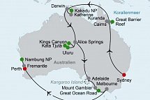 Höhepunkte Australiens (ab Sydney/bis Perth)