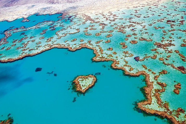 Kontrastreiches Australien - Heart Reef Whitsundays