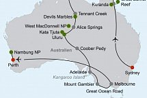 Australien zum Kennenlernen (ab Sydney/bis Perth)