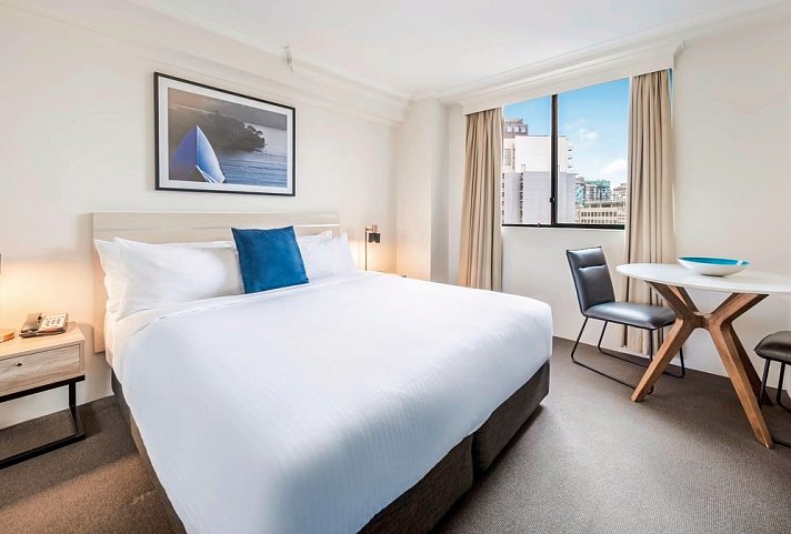 Oaks Sydney Castlereagh Suites - Wohnbeispiel Studio Room (Zimmercodierung SB1)